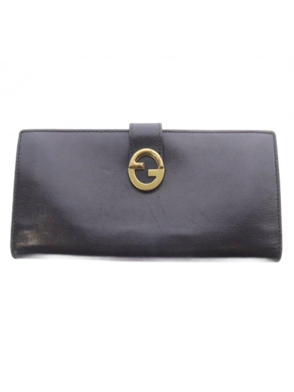 Gucci Wallet with Coin Purse Leather Black